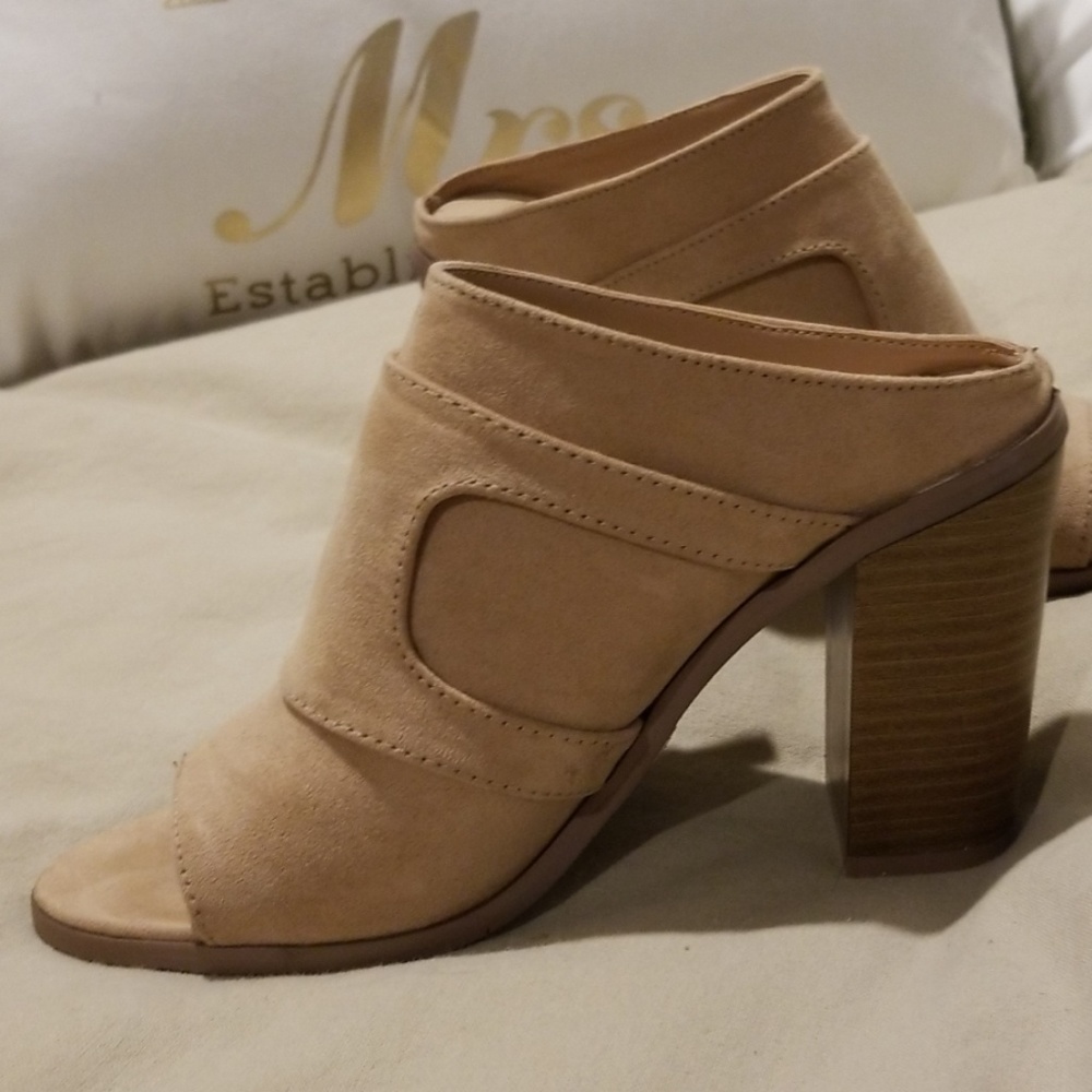 Forever 21 open toe heel - Picture 1 of 6